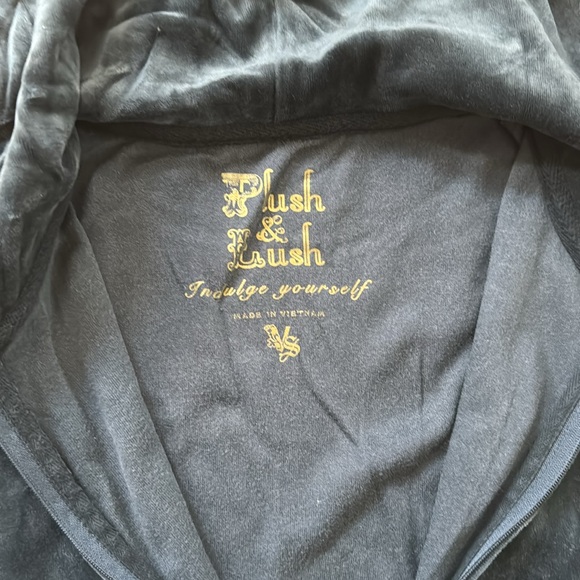 Victoria’s Secret Velour Zip Hoodie - Picture 2 of 3